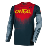 Μπλούζα motocross O'NEAL HARDWEAR SWIPE NAVY BLUE/RED