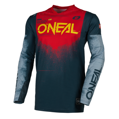 Μπλούζα motocross O'NEAL HARDWEAR SWIPE NAVY BLUE/RED