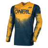 Μπλούζα motocross O'NEAL HARDWEAR SWIPE NAVY BLUE/TANGERINE
