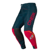 Παντελόνι μηχανής motocross O'NEAL HARDWEAR SWIPE NAVY BLUE/RED thumb