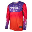 Μπλούζα motocross O'NEAL MAYHEM HEXX ORANGE/PURPLE thumb