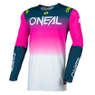 Μπλούζα motocross O'NEAL PRODIGY FIVE FIVE NAVY BLUE/WHITE/PINK V.26 thumb