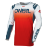 Μπλούζα motocross O'NEAL PRODIGY FIVE FIVE RED/ORANGE/NAVY BLUE V.26