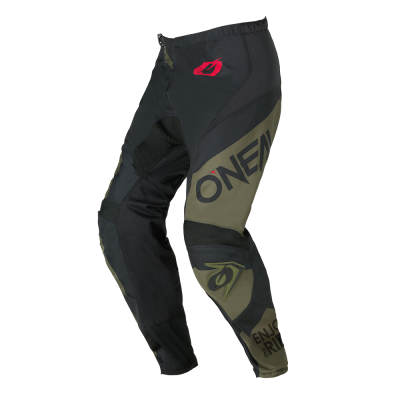 Παντελόνι μηχανής motocross O'NEAL ELEMENT RACEWEAR BLACK/OLIVE V.26