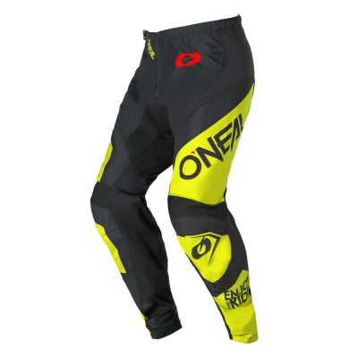 Παντελόνι μηχανής motocross O'NEAL ELEMENT RACEWEAR BLACK/NEON YELLOW V.26