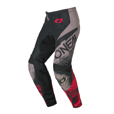 Παντελόνι μηχανής motocross O'NEAL ELEMENT ROLLER GRAY/RED