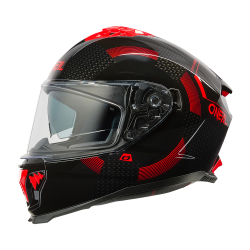Κράνος μηχανής full face O'NEAL CHALLENGER LOOP BLACK/RED V.26