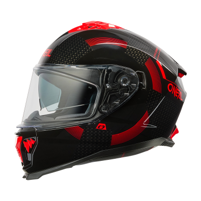 Κράνος μηχανής full face O'NEAL CHALLENGER LOOP BLACK/RED V.26