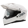 Κράνος μηχανής O'NEAL D-SRS SOLID WHITE V.26