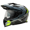 Κράνος μηχανής O'NEAL D-SRS NOMAD BLAC/GRAY/NEON YELLOW V.26