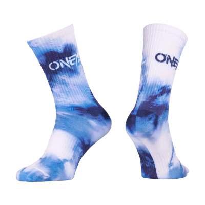 Κάλτσες ποδηλασίας O'NEAL MTB PERFORMANCE TWIST BLUE/WHITE V.26