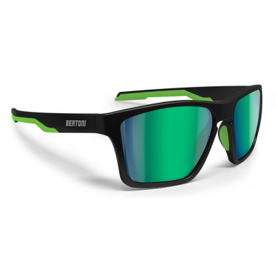 Γυαλιά ηλίου Bertoni FULVIO 04 BLACK/GREEN