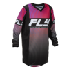 Παιδική μπλούζα motocross FLY RACING F-16 Youth - Black/Red/Purple