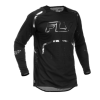Μπλούζα motocross FLY RACING Evolution DST - Spark Special Edition - Black/Silver