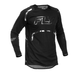 Μπλούζα motocross FLY RACING Evolution DST - Spark Special Edition - Black/Silver