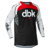 Μπλούζα motocross FLY RACING Evolution DST DBK Special Edition - Black/White/Red