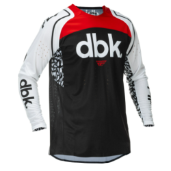 Μπλούζα motocross FLY RACING Evolution DST DBK Special Edition - Black/White/Red