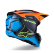 Κράνος motocross ALPINESTARS SM3 FRAY BLACK/ORANGE/YELLOW thumb