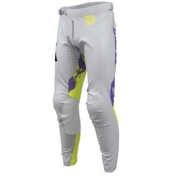 Παντελόνι μηχανής motocross THOR LAUNCHMODE BLEACH GRAY/ACID