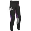 Γυναικείο παντελόνι motocross THOR WMN LAUNCHMODE BLEACH BLK/ORCH