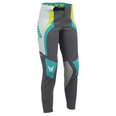 Γυναικείο παντελόνι motocross THOR SPORTMODE VELOCITY GREY/AQUA