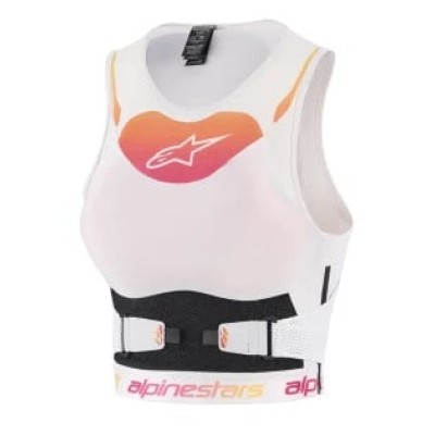 Γυναικεία προστασία θώρακα ALPINESTARS Stella PLASMA CHEST LILAC/WHITE