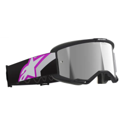 Μάσκα motocross ALPINESTARS VISION 5 CORP GRAY/PURPLE MIRROR SILVER