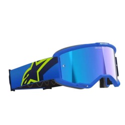 Μάσκα motocross ALPINESTARS VISION 5 CORP BLUE/YELLOW MIRROR BLUE