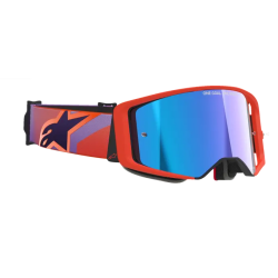 Μάσκα motocross ALPINESTARS SUPERTECH CORP CORAL/PURLE MIRROR-BLUE