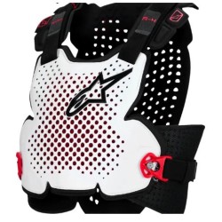 Προστασία θώρακα ALPINESTARS A-4 Max WHITE/RED Προστασία θώρακα ALPINESTARS A-4 Max WHITE/RED