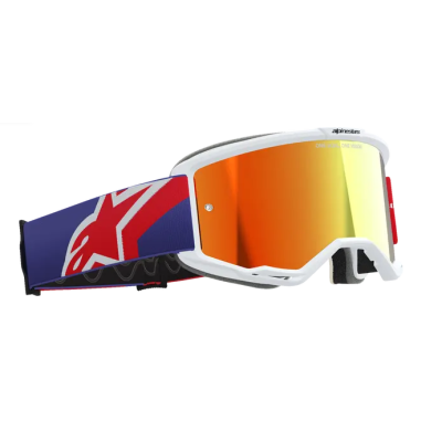 Μάσκα μηχανής motocross ALPINESTARS VISION 5 CORP RED/PURPLE MIRROR RED Μάσκα μηχανής motocross ALPINESTARS VISION 5 CORP RED/PURPLE MIRROR RED