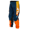 Παιδικό παντελόνι motocross Kinetic - Navy/Orange thumb