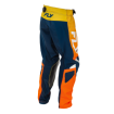 Παιδικό παντελόνι motocross Kinetic - Navy/Orange thumb