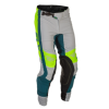 Παντελόνι μηχανής motocross FLY RACING - Grey/Lime/Teal