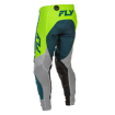 Παντελόνι μηχανής motocross FLY RACING - Grey/Lime/Teal thumb