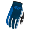 Παιδικά γάντια motocross FLY RACING Lite- White/Blue