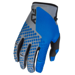 Γάντια μηχανής motocross FLY RACING Kinetic - Blue/Grey/Black