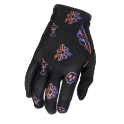 Παιδικά γάντια motocross FLY RACING Lite Outline Special Edition - Black/Red/Purple