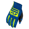 Γάντια μηχανής motocross FLY RACING Lite L.E. Lancer - Navy/Hi-Vis