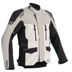 Μπουφάν μηχανής Lindstrands Storbo Light Grey Black Μπουφάν μηχανής Lindstrands Storbo Light Grey Black