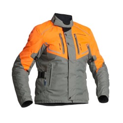 Γυναικείο μπουφάν μηχανής Lindstrands Halden Fog/Orange
