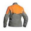 Γυναικείο μπουφάν μηχανής Lindstrands Halden Fog/Orange thumb