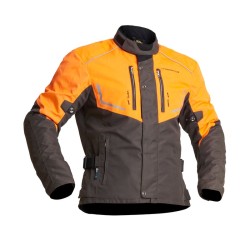 Μπουφάν μηχανής Lindstrands Halden Green/Orange