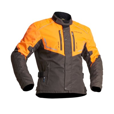 Μπουφάν μηχανής Lindstrands Halden Green/Orange