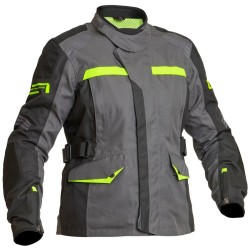 Γυναικείο μπουφάν μηχανής Lindstrands Granberg Grey/yellow