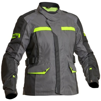 Γυναικείο μπουφάν μηχανής Lindstrands Granberg Grey/yellow