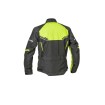 Μπουφάν μηχανής Lindstrands Lomsen Black/HV yellow thumb