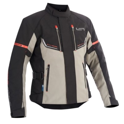 Μπουφάν μηχανής Lindstrands Lomsen Black/Light grey