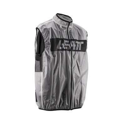Αδιάβροχο γιλέκο LЕATT Moto RaceCover Translucent Clear