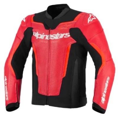 Μπουφάν μηχανής ALPINESTARS GP FORCE V2 AIR RED/FLUO